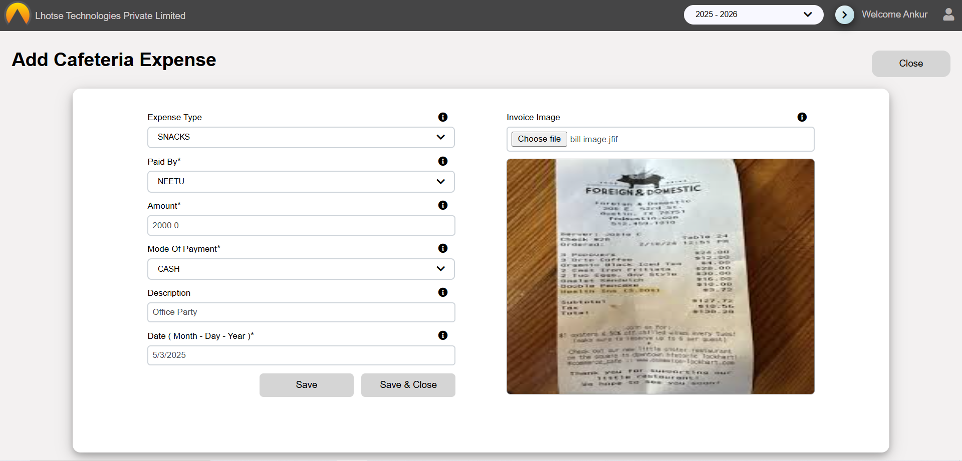 cafeteria-data-form-with-details