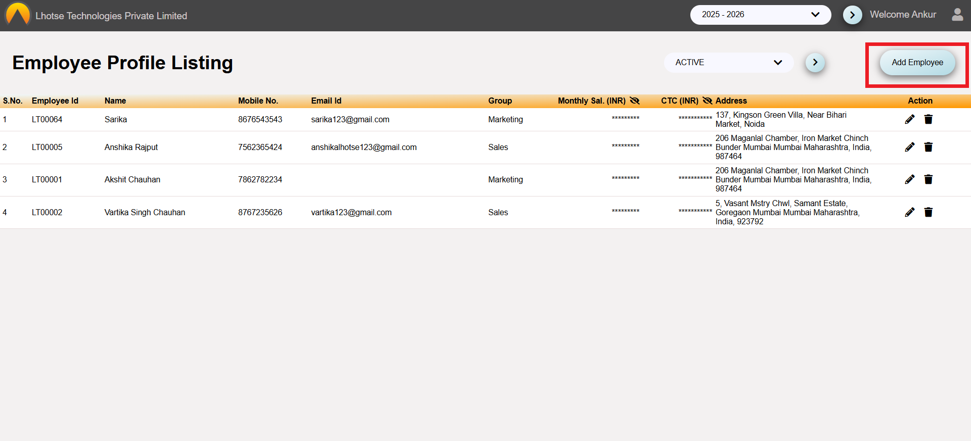 employee-list-with-highlighted-add-employee-button