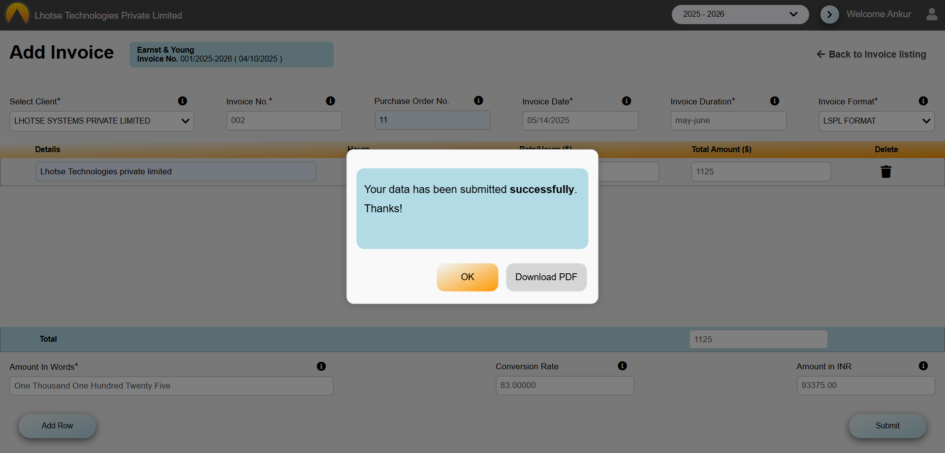 popup-with-successfull-message