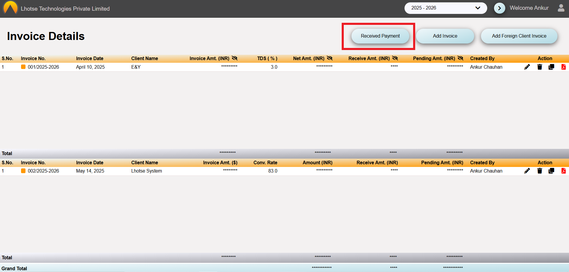 invoice-list-with-payment-received-button