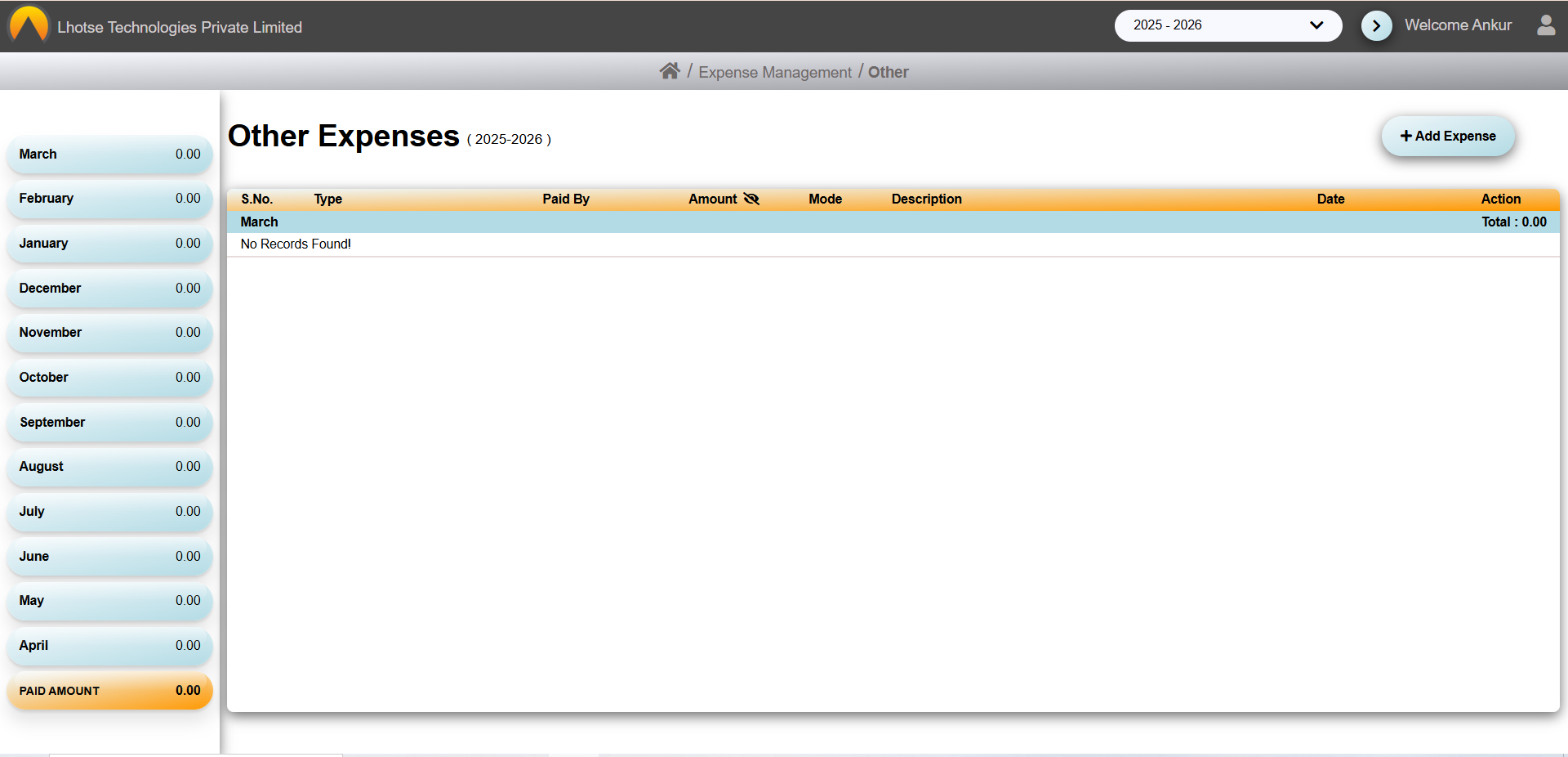 other-expenses-screen-with-list-of-records